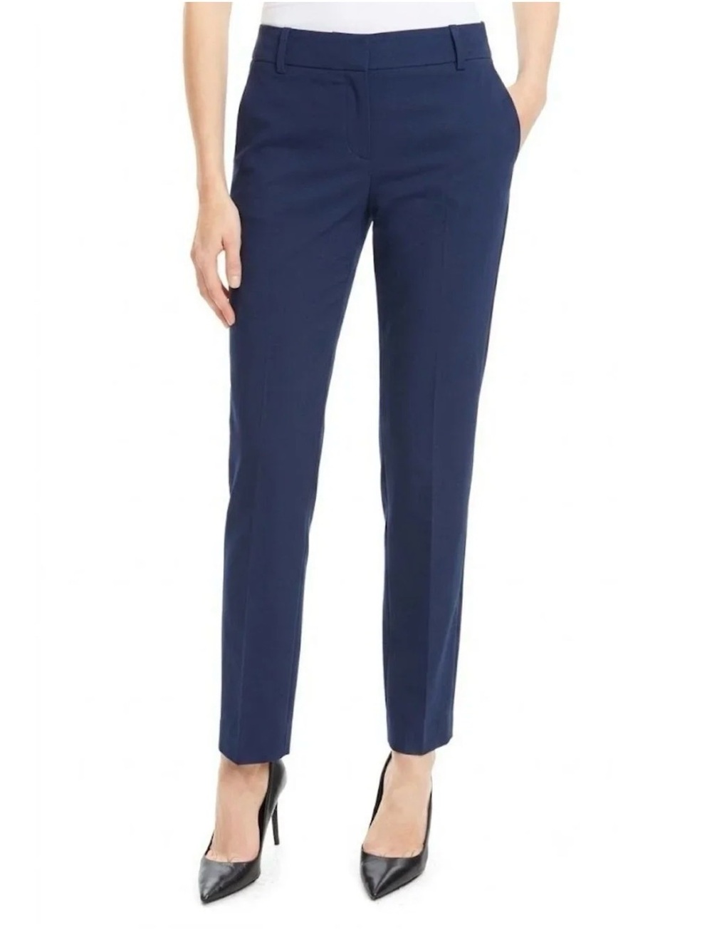 THEORY Treeca 2 cropped slim-leg pant